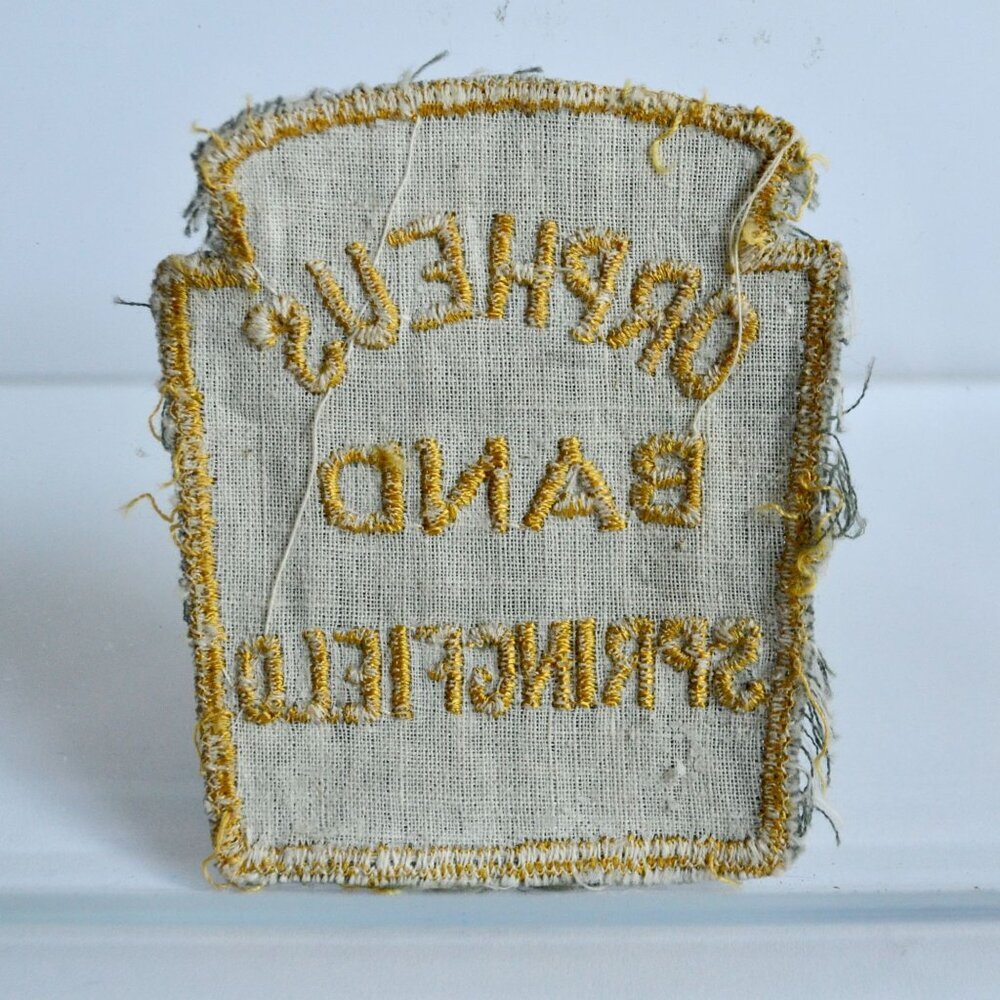Vintage Orpheus Band Springfield Patch - Picture 2 of 2